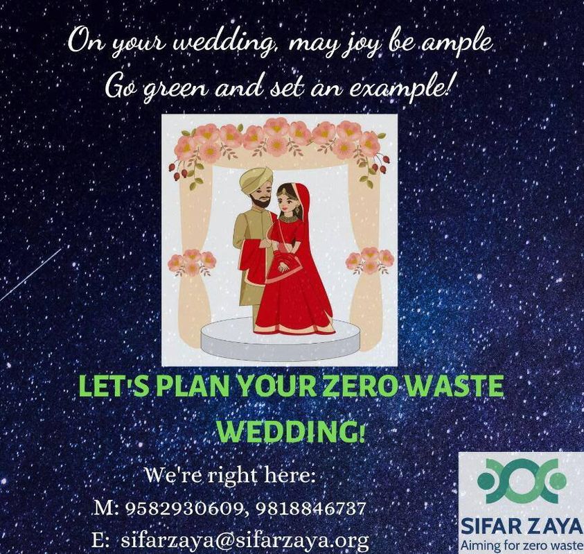 Sustainable and zero waste events/Weddings
